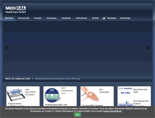 Tablet Screenshot of medi-cal.de